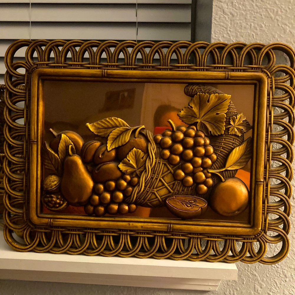 Vintage MCM copper art by  IndianaCoppercraft Guild #7529 Artwork